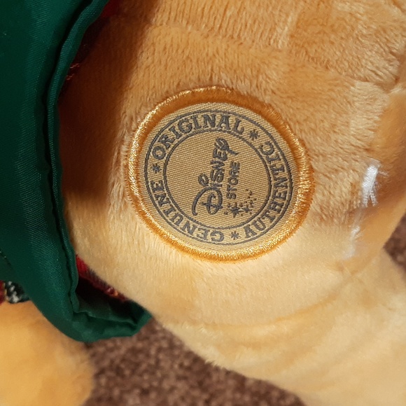 NWOT Disney Lumberjack Pooh Plush - Picture 3 of 6